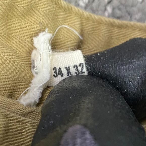 Taylor Stitch Pants Men's 34 x 32 Khaki The Foundation Pant nxg Twill Chino - Picture 12 of 14